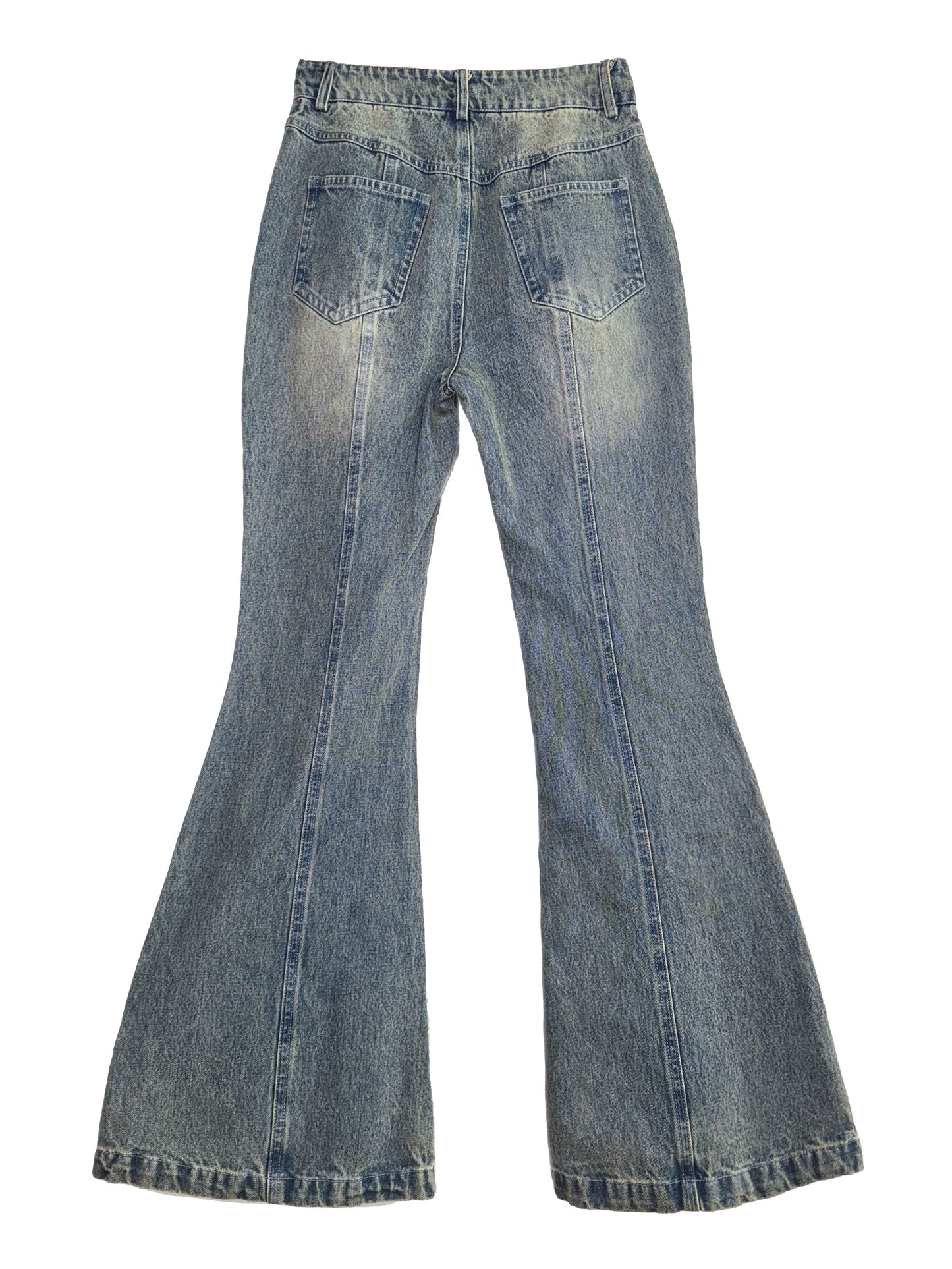 Elyoya Dragon Cross Flare Pants